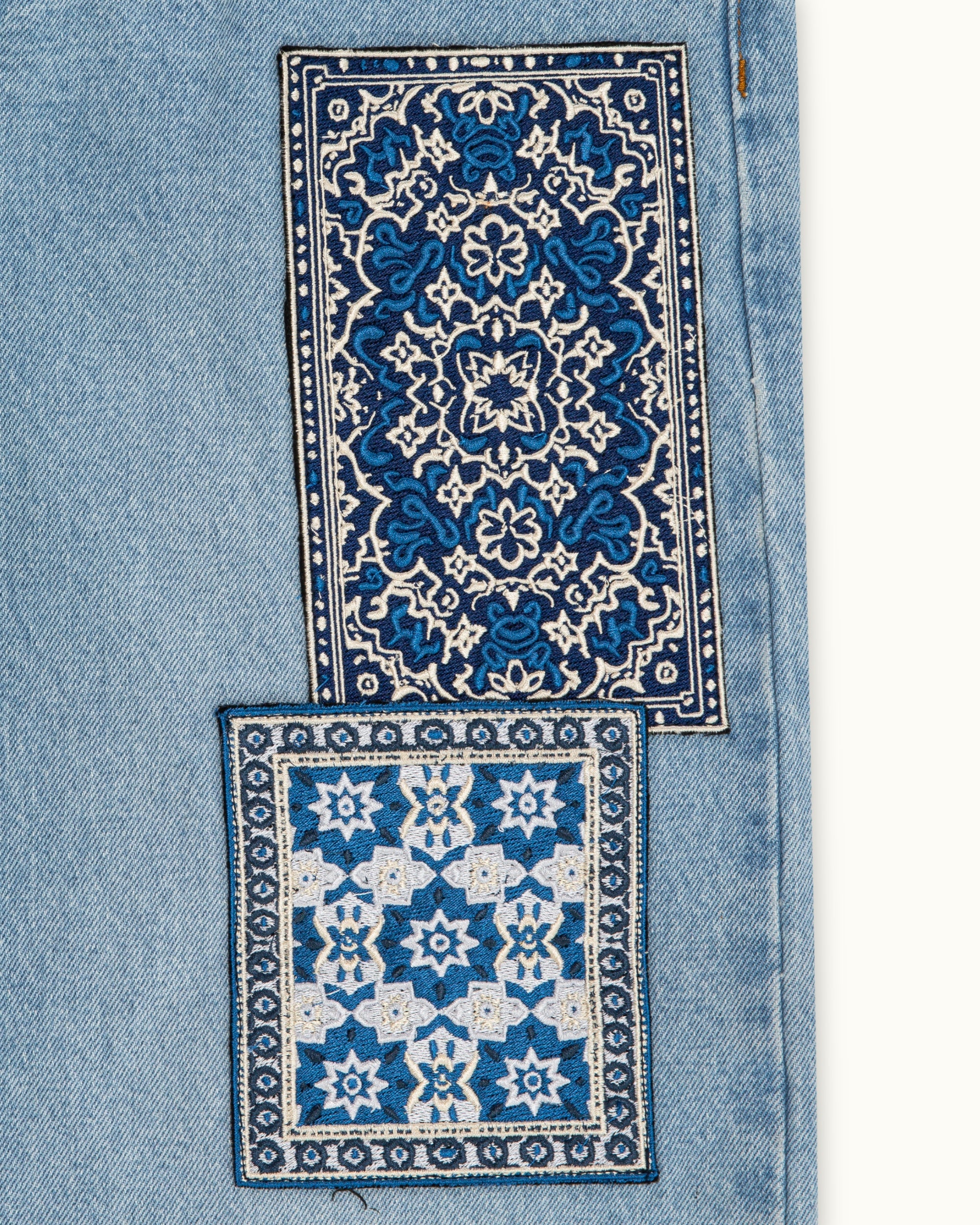 Rug Patchwork Denim