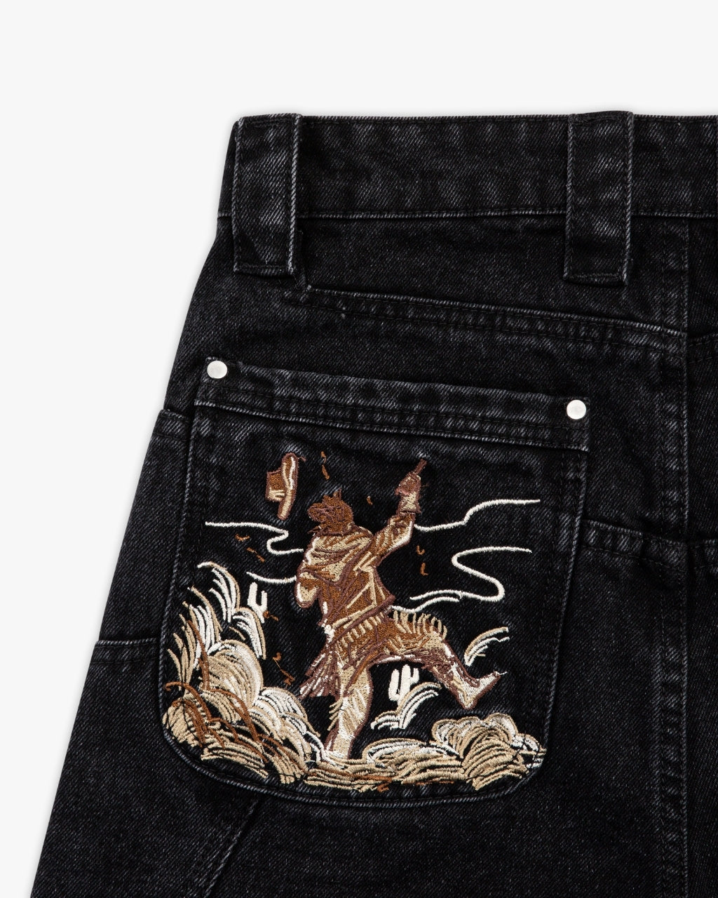 Fast Draw Black Denim