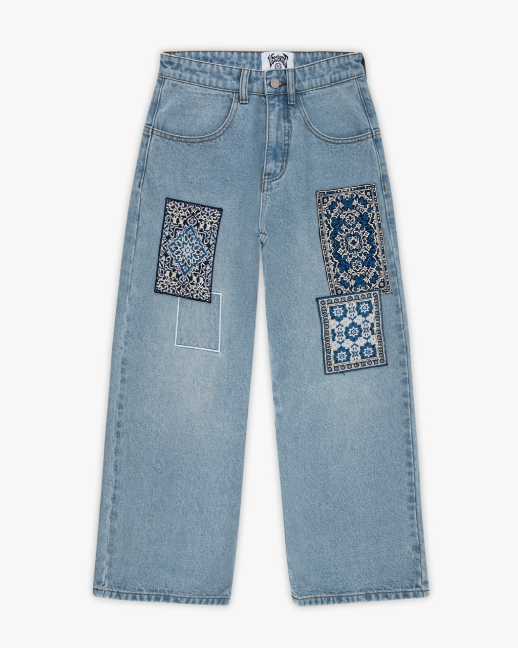 Rug Patchwork Denim