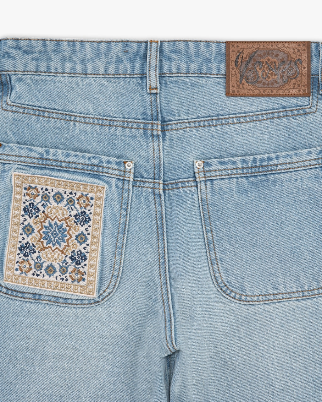 Rug Patchwork Denim