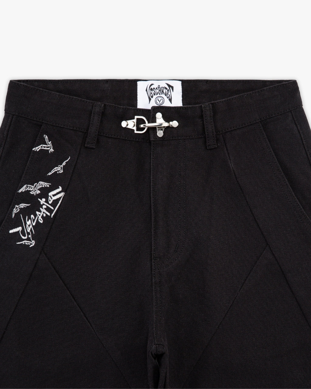 Black Crescent Pants