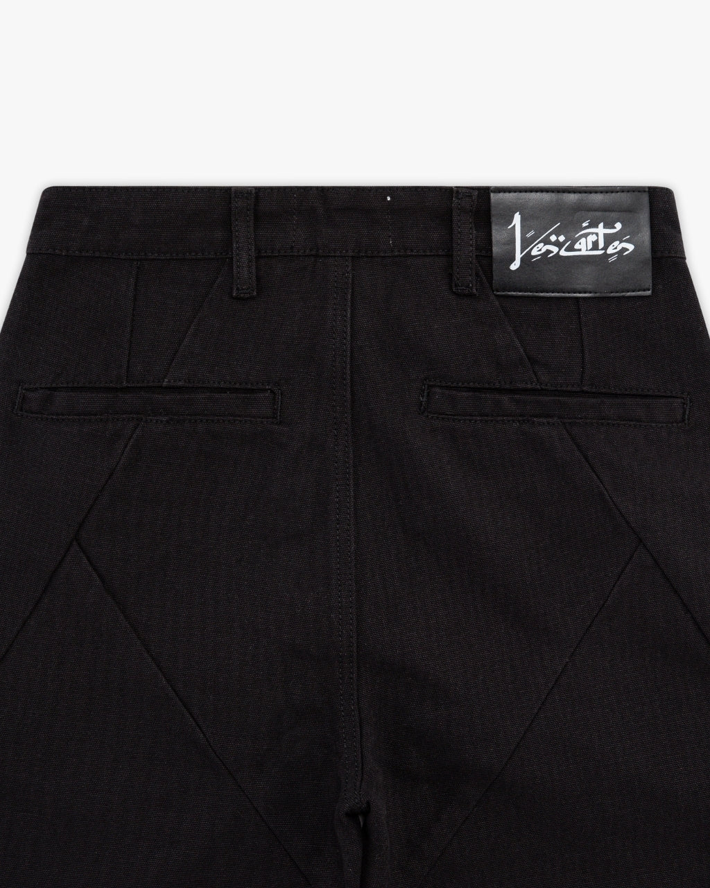 Black Crescent Pants