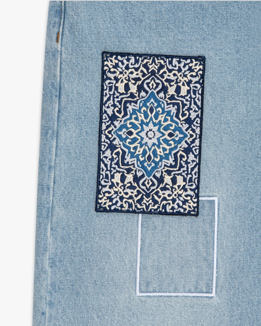 Rug Patchwork Denim