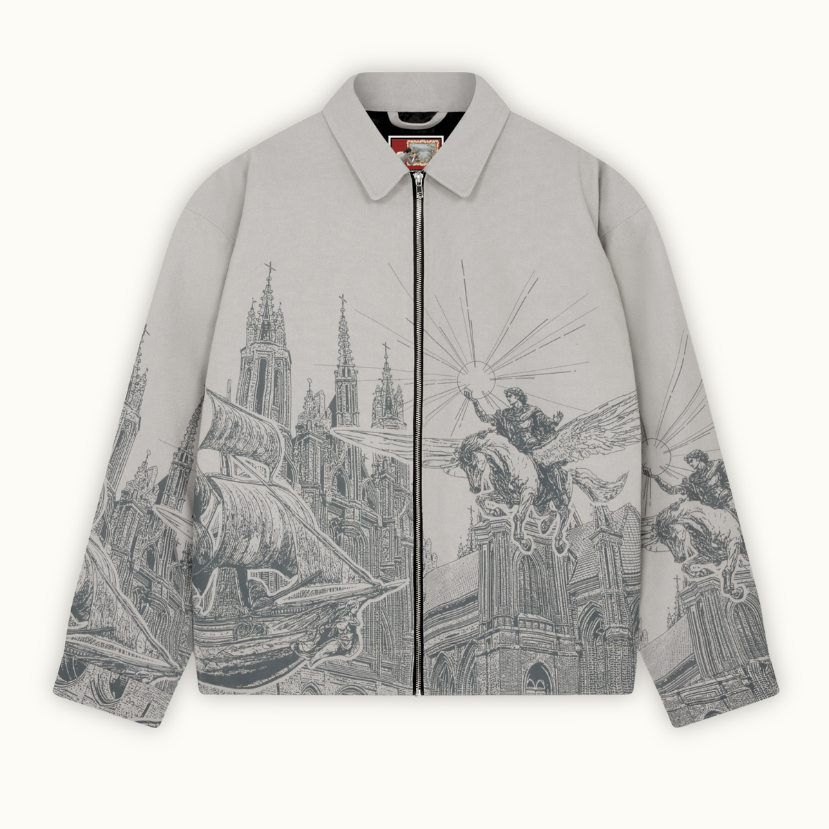 VESCARTES Hercules ジャケット　短丈　ワイド　ボックス Hercules Jacket